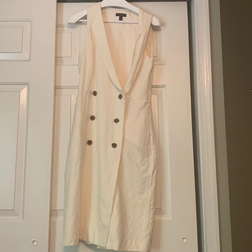 J. Crew collared button dress